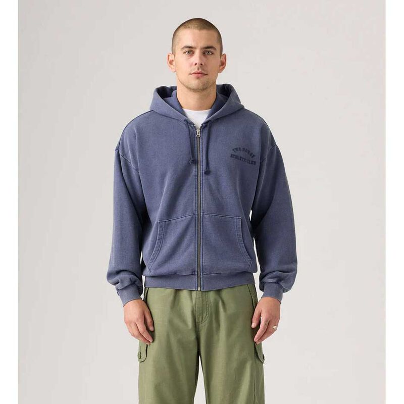 Levi's Two Horse Cropped Zip Up Sweatshirt image number 3